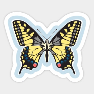 Papilio machaon Sticker